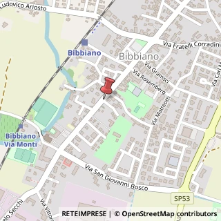 Mappa Via G. B. Venturi, 136, 42021 Bibbiano, Reggio nell'Emilia (Emilia Romagna)