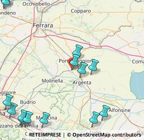 Mappa Via Pio La Torre, 44011 Argenta FE, Italia (24.72571)