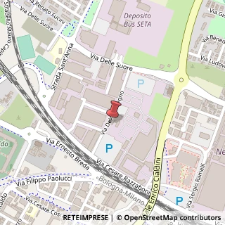 Mappa Via del Tirassegno, 40, 41122 Modena, Modena (Emilia Romagna)