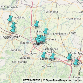 Mappa Via Perù, 41122 Modena MO, Italia (16.19923)