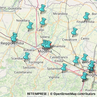 Mappa Via Perù, 41122 Modena MO, Italia (21.7985)