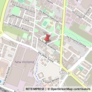 Mappa Via Arturo Anderlini, 89, 41122 Modena, Modena (Emilia Romagna)