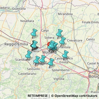 Mappa Via Arturo Anderlini, 41122 Modena MO, Italia (10.01125)