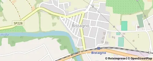 Mappa Bistagno