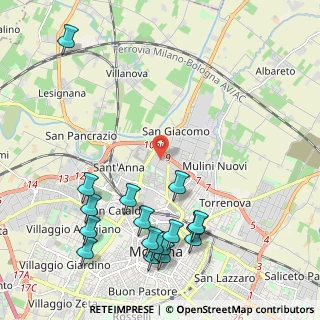 Mappa Sant'Anna, 41122 Modena MO, Italia (2.66294)