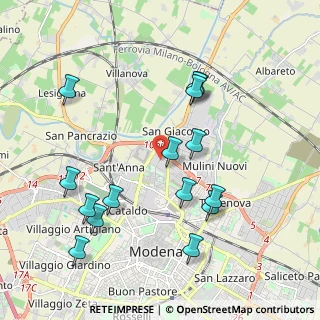Mappa Sant'Anna, 41122 Modena MO, Italia (2.14)