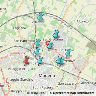 Mappa Sant'Anna, 41122 Modena MO, Italia (1.58545)