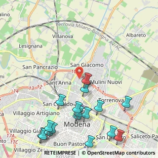 Mappa Sant'Anna, 41122 Modena MO, Italia (2.91941)