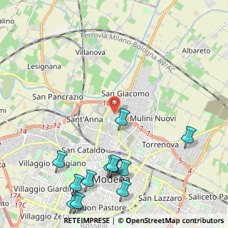 Mappa Sant'Anna, 41122 Modena MO, Italia (2.94083)