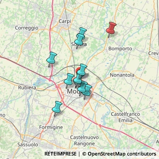 Mappa Sant'Anna, 41122 Modena MO, Italia (5.32727)