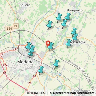 Mappa V. Enrico Martelli, 41122 Modena MO, Italia (4.01077)
