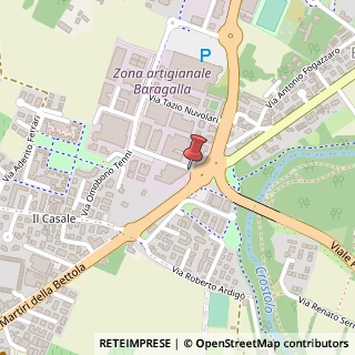 Mappa Via Yuri Gagarin, 1, 42123 Reggio nell'Emilia, Reggio nell'Emilia (Emilia Romagna)