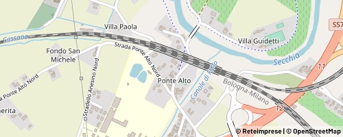Mappa Módena