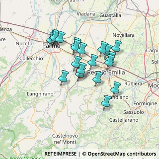 Mappa 42021 Bibbiano RE, Italia (12.033)