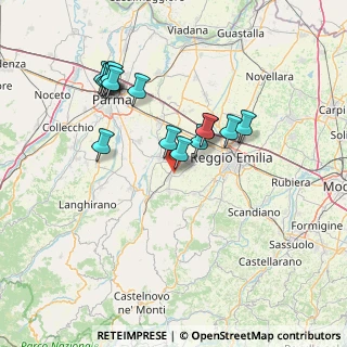 Mappa 42021 Bibbiano RE, Italia (13.664)