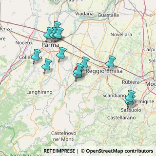 Mappa 42021 Bibbiano RE, Italia (15.54714)