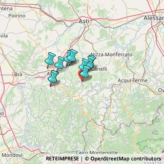 Mappa Via Caduti per la Patria, 12054 Cossano Belbo CN, Italia (8.53)