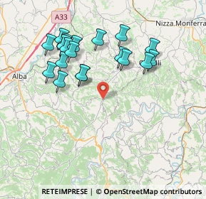 Mappa Via Caduti per la Patria, 12054 Cossano Belbo CN, Italia (7.7715)