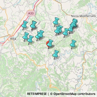 Mappa Via Caduti per la Patria, 12054 Cossano Belbo CN, Italia (7.52167)