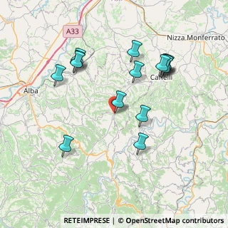 Mappa Via Caduti per la Patria, 12054 Cossano Belbo CN, Italia (7.84733)
