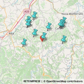 Mappa Via Caduti per la Patria, 12054 Cossano Belbo CN, Italia (7.83308)