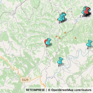 Mappa Via Caduti per la Patria, 12054 Cossano Belbo CN, Italia (7.30765)