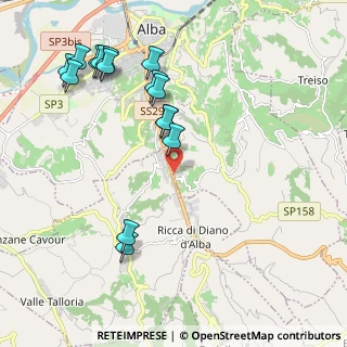 Mappa Via Alba Cortemilia, 12051 Alba CN, Italia (2.36667)