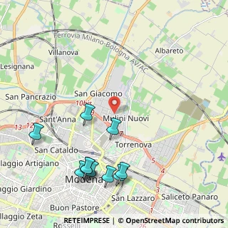 Mappa Via Vincenzo Brigatti, 41122 Modena MO, Italia (2.55636)
