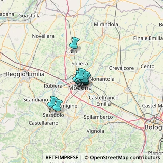 Mappa Via Austria, 41122 Modena MO, Italia (6.64182)