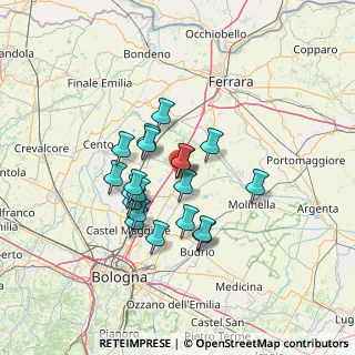 Mappa 40051 Altedo BO, Italia (10.5715)