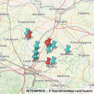 Mappa 40051 Altedo BO, Italia (11.30583)
