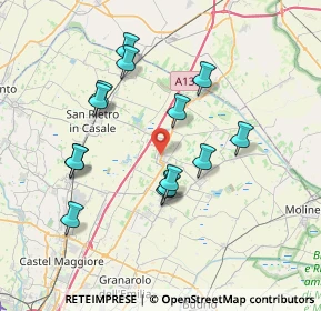 Mappa 40051 Altedo BO, Italia (7.06357)