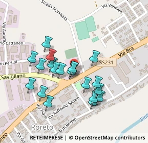 Mappa Roreto di Cherasco, 12062 Cherasco CN, Italia (0.201)