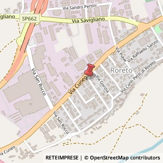 Mappa Via Cuneo, 41, 12062 Cherasco, Cuneo (Piemonte)