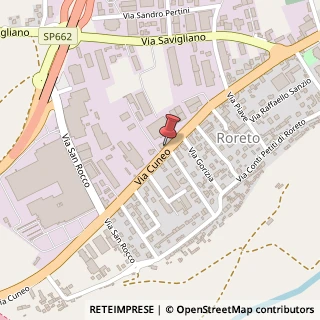 Mappa Via Cuneo, 20, 12062 Cherasco, Cuneo (Piemonte)