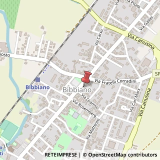 Mappa Piazza Damiano Chiesa, 2, 42021 Bibbiano, Reggio nell'Emilia (Emilia Romagna)
