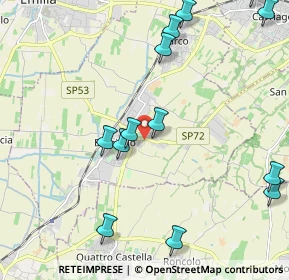 Mappa Via Fratelli Corradini, 42021 Bibbiano RE, Italia (2.59769)