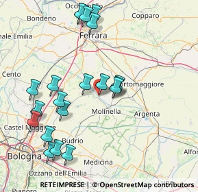 Mappa Via Imperiale, 44011 Argenta FE, Italia (17.243)