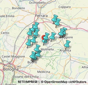 Mappa Via Imperiale, 44011 Argenta FE, Italia (11.1025)