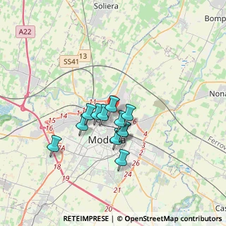 Mappa Via Europa, 41122 Modena MO, Italia (2.53333)