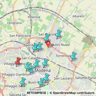 Mappa Via Europa, 41122 Modena MO, Italia (2.38462)