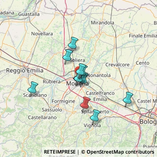Mappa Via Europa, 41122 Modena MO, Italia (10.63364)