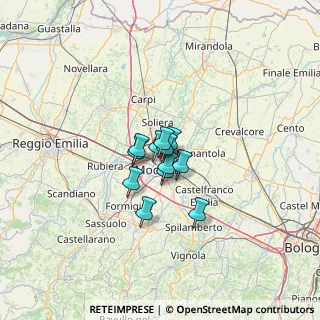 Mappa Via Europa, 41122 Modena MO, Italia (6.3025)