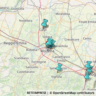 Mappa Via Europa, 41122 Modena MO, Italia (14.37727)