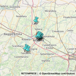 Mappa Via Benedetto Croce, 41122 Modena MO, Italia (6.00909)