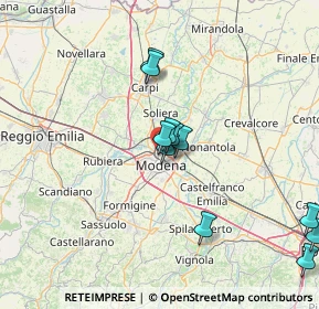 Mappa Via Benedetto Croce, 41122 Modena MO, Italia (14.66818)