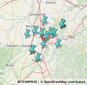 Mappa 12062 Marene CN, Italia (10.34933)