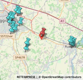 Mappa Via Adolfo Grassi, 42122 Reggio nell'Emilia RE, Italia (5.399)