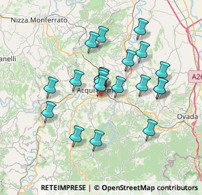 Mappa Viale Einaudi Luigi, 15011 Acqui Terme AL, Italia (6.3725)