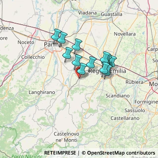 Mappa Via G. B. Venturi, 42021 Bibbiano RE, Italia (10.34769)